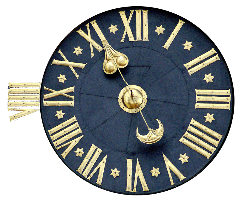 only the subtractive IX was universally applied on standard 12-hour dials, while the subtractive IV was