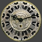 No. 814 Silver repousse pair cases, verge - Steven Hoogendyk, Rotterdam, c 1730.