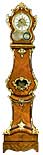 JEAN-LOUIS BOUCHET PARIS. A Louis XV astronomical longcase regulator, c. 1765. Height: 230 cm.