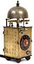JAPAN. Small Japanese lantern clock, c. 1800. Height: 20.5 cm.