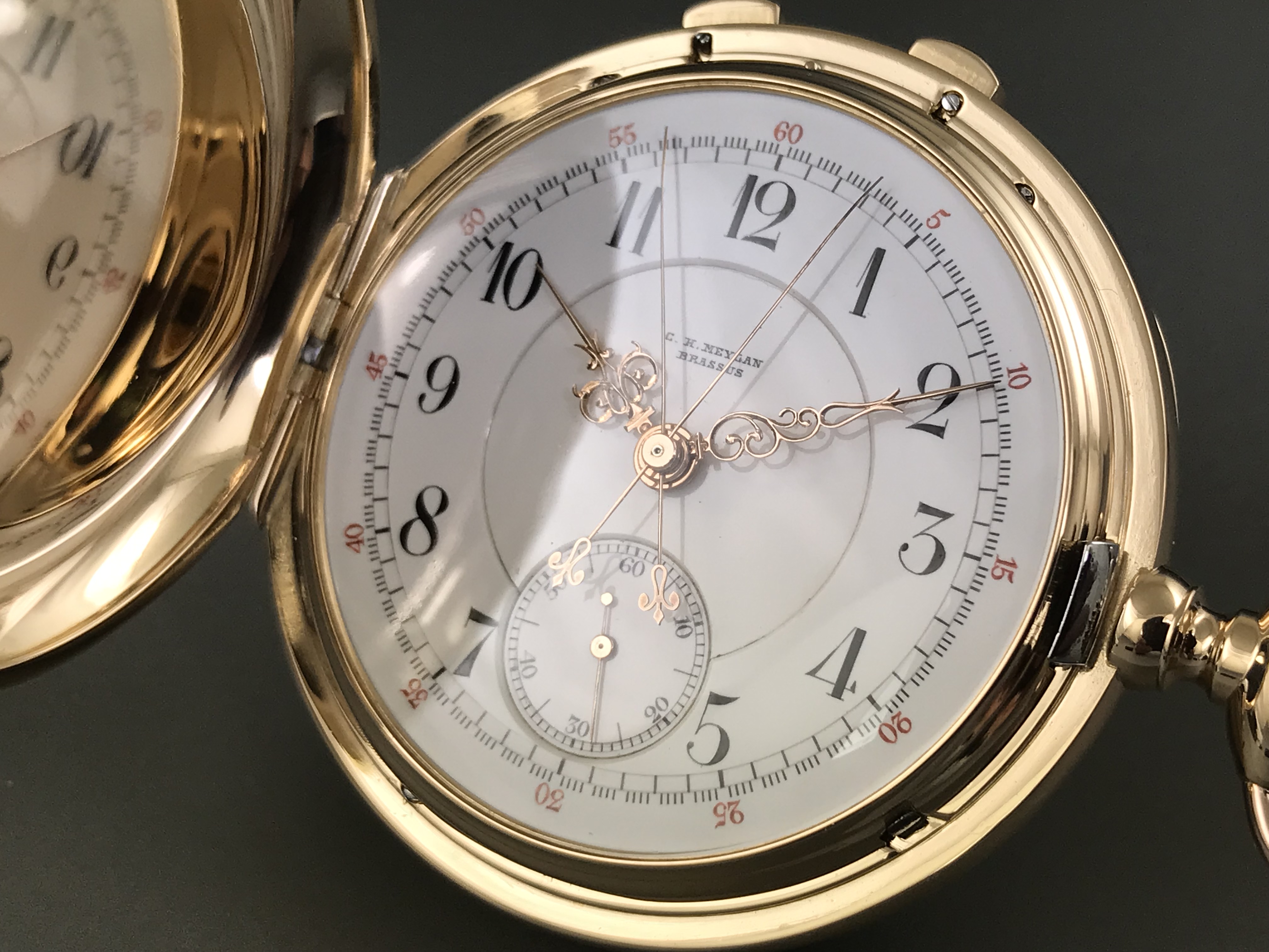 C.H. Meylan Chronograph Rattrapante