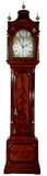 Georgian quarter striking mahogany longcase clock
by Woodman, London 