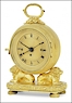 carriage clock Vienna, second quarter of the 19th century.