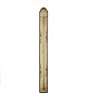 A French plychrome painted stick barometer, circa 1800